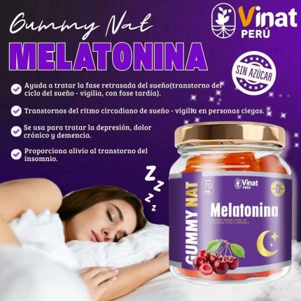 MELATONINA 70 GUMMY NAT