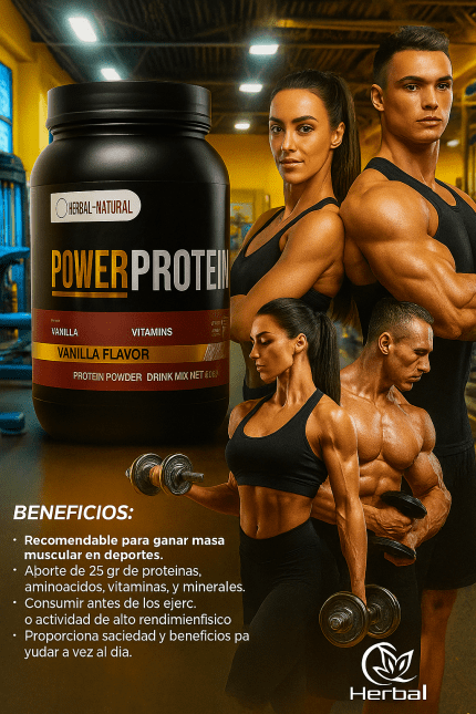 PROTEINA POWER PROTEIN 1200 KG HERBAL NATURAL